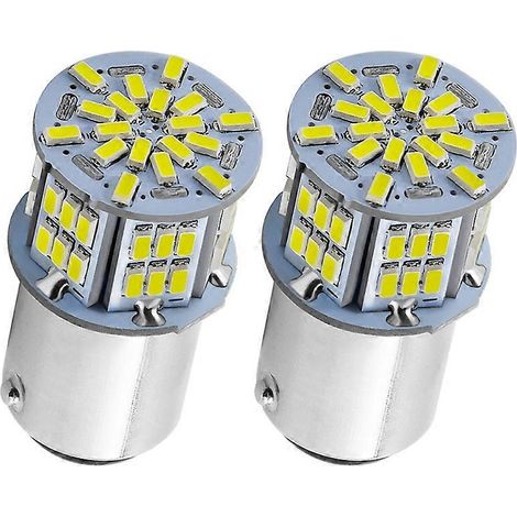 1157 LED-Lampe, weiß, 54 SMD, 1080 Lumen 7528, 2357, 2057 LED-Lampen für Brems-, Rück-, Fahr- und Parkleuchten (JXLGV) (1/5)