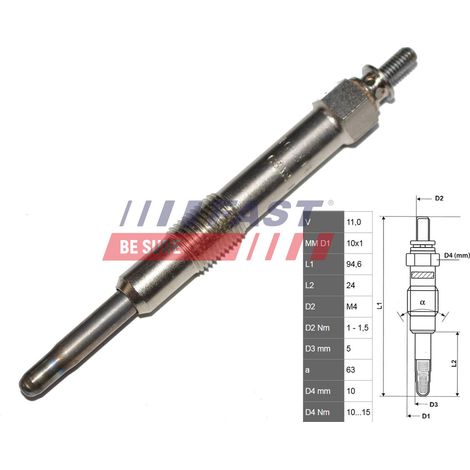 Bougie de préchauffage rapide FT82730