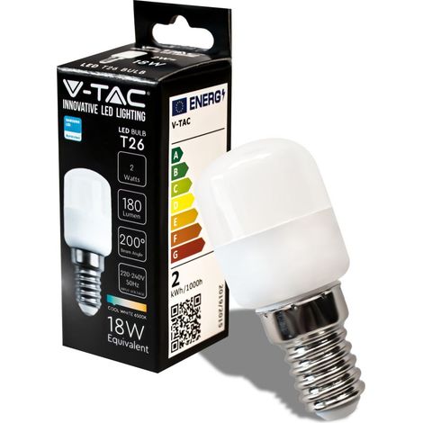 LED LAMPADINA SAMSUNG CHIP ST26 2W PLASTICA 6500K - Luce FREDDA (1/5)