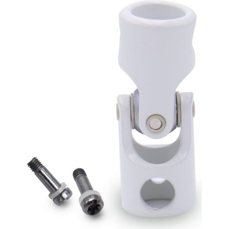 Avvolgitore manuale per tapparelle di diametro 12 mm – Acciaio zincato passivato – Giunto cardanico per collegamento tapparelle – Fornito con viti M5 x 16,7 mm (1/3)