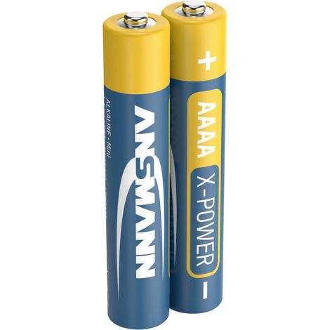 Ansmann X-Power Batteria mini formato AAAA Mini (AAAA) Alcalina/manganese 1.5 V 2 pz. (1/5)
