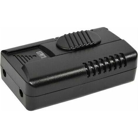 Variateur à pied coulissant 150W 230V noir compatible LED [énergie classe A] (1/4)
