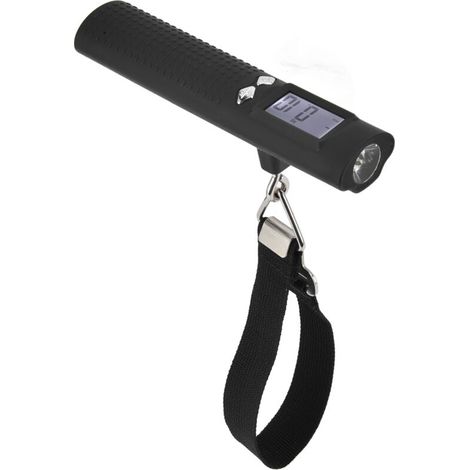 3in1 50kg/110lbs Digital Luggage Baggage Scale with Flashlight Power Bank Function LCD Display for Travel Weight (1/5)
