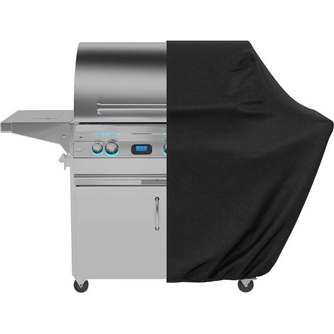 Housse pour barbecue à gaz 170 x 61 x 117 cm, noire (1/5)