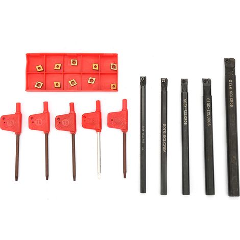 SO6H--SCLCR06 SO7K--SCLCR06 SO8K--SCLCR06 S10K--SCLCR06 S12m sCLCR06 Lathe Turning Tool Holder (1/5)