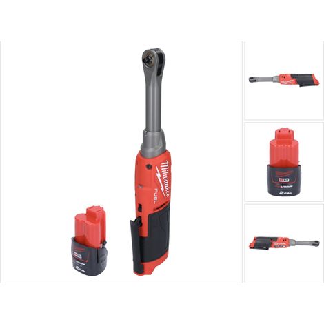 Milwaukee M12 FHIR14LR-201 cricchetto a batteria ad alta velocità 12 V 47 Nm 1/4" brushless + 1x batteria ricaricabile 2,0 Ah - senza caricabatterie (1/5)