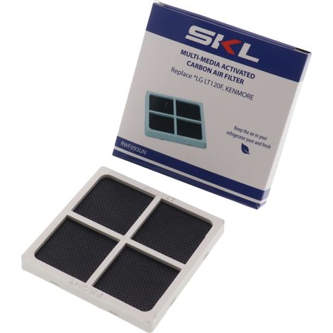 Filtro aria carboni attivi 81x81mm per frigorifero LG GCB22 GCJ23 GCX24 GML8 GS91 GSX96 (1/5)
