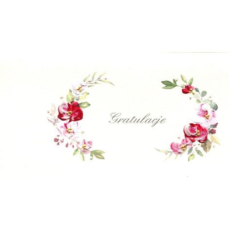 Biglietto di auguri DL G04 - Fiori