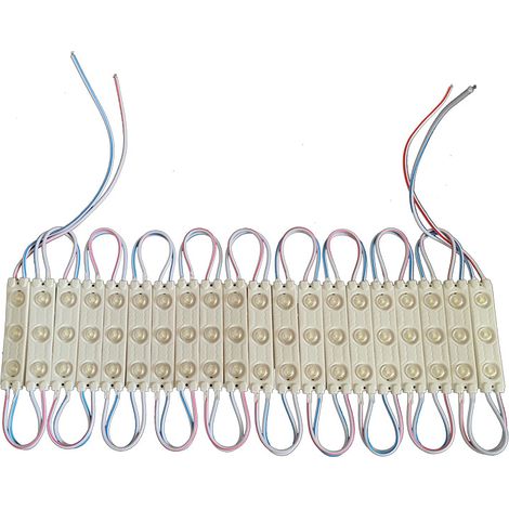 40 Module, 120 LED-Innenbeleuchtungsset für Campingwagen, 12V superhelle LED-Deckenleuchte für Van, Wohnmobil, LKW, Boot