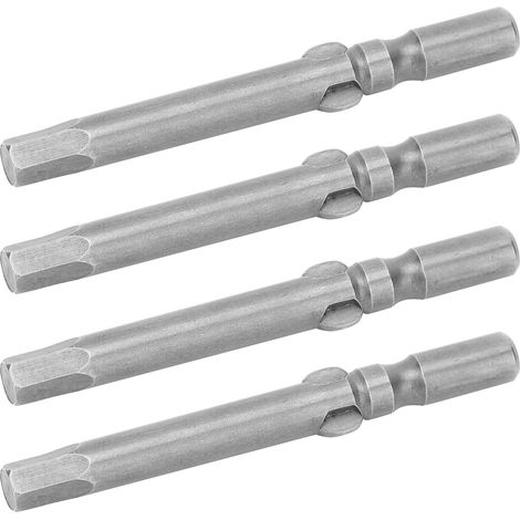 Jeu de 10 Embouts Tournevis Électrique Douille Hexagonale Magnétique Acier S2 Outillage Manuel 5mm (1/5)