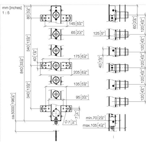 DORNBRACHT 3531397090 Caisson d'encastrement mural UP pour