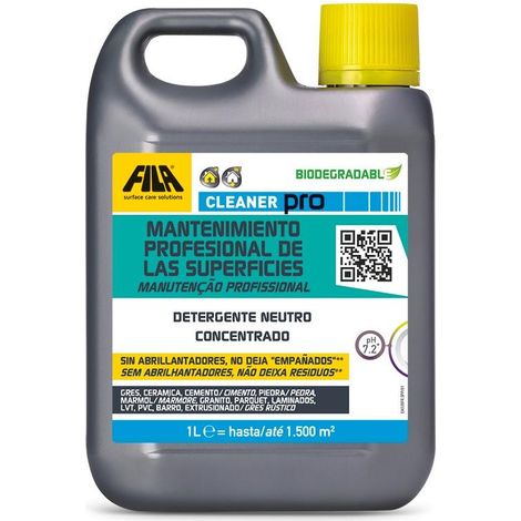 FILA 60510012SPP CLEANER PRO Detergente Neutro 1 litro - ref: 60510012SPP