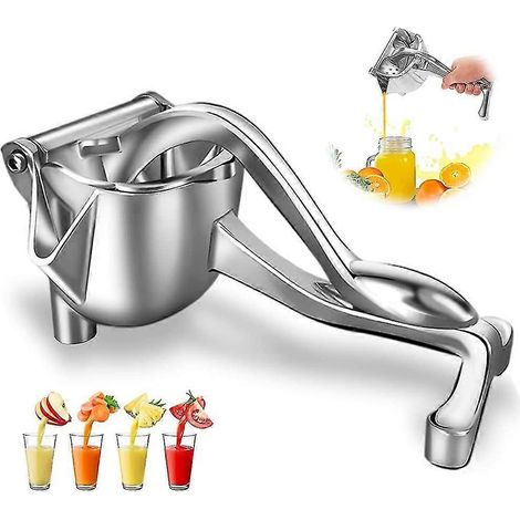 Presse-citron, presse-fruits manuel, presse-jus de fruits, aluminium robuste (1/5)