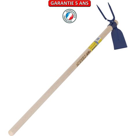 OUTILS PERRIN Serfouette 26 panne et fourche soudée emmanché (1/2)