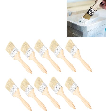 Lot de 10 pinceaux de 6,35 cm (2,5 pouces) (1/5)