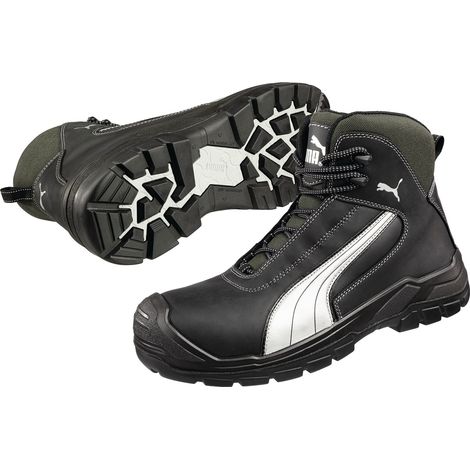 Stivali di sicurezza Cascades Mid Taglia 45 nero/bianco S3 CI HI HRO SRC 20345:2011