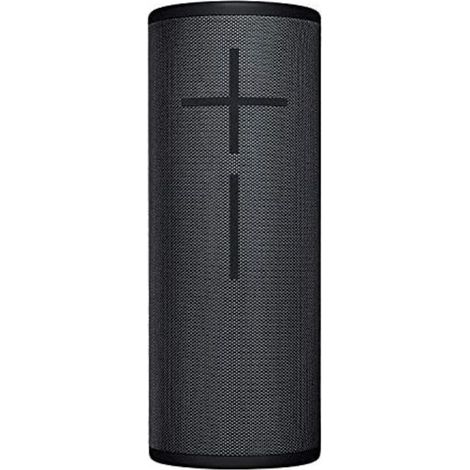 Ultimate Ears Megaboom 3 Kabelloser tragbarer Bluetooth-Lautsprecher, tiefe Bässe, wasserdicht, schwimmend, Multi-Anschluss, 20 h Akku, Farbe Schwarz (1/5)