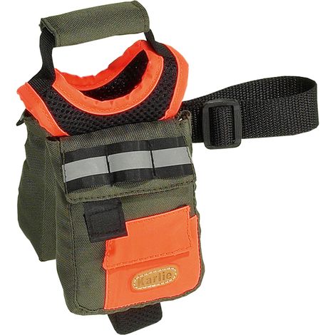 K&F Multifunction Dimensione perline M, verde/arancione L: 24 cm AN: 14 cm