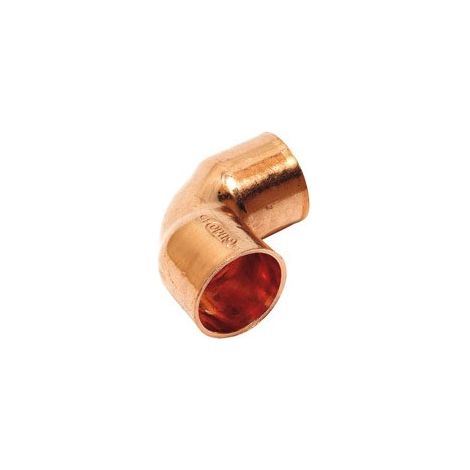COUDE EN CUIVRE 90 H-H Ø 18 MM 5 PIÈCES - S850152