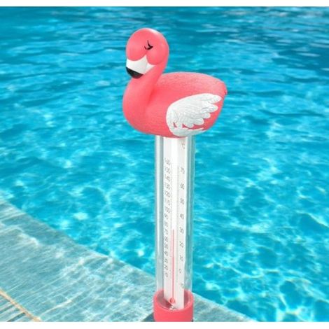 HOXILEELEO - 1pc Thermometre de Piscine Flamant Rose-8.28.725cm (1/2)