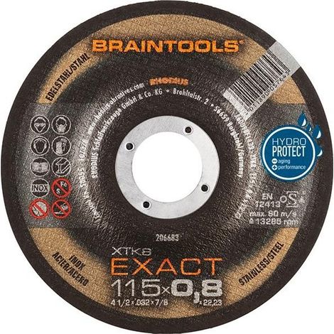 Disco Di Taglio Xtk8 Esatto 115 Mm X 0,8 Mm Piegato Rodio (1/4)