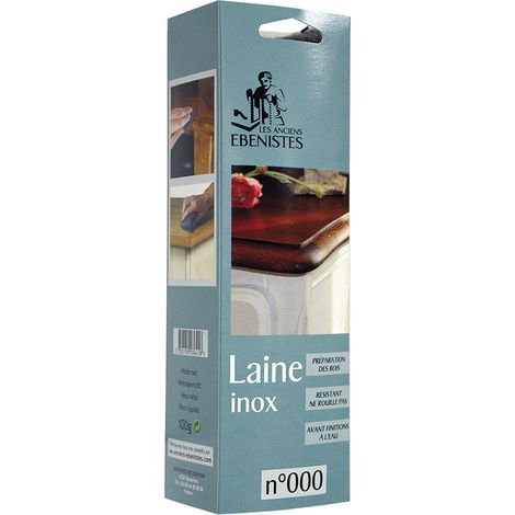 Laine D'inox 100g N000 - Les Anciens Ebenistes