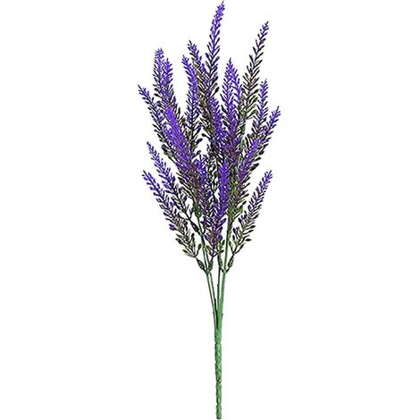 Fleur artificielle, fleur artificielle d'extérieur, imitation plante en plastique, décoration florale artificielle, couleur : A (1/2)