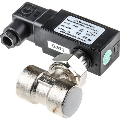 Débitmètre RS PRO pour Gaz, liquides, 7,5 l/min à 10 l/min, raccord Femelle BSP 3/4 ( Prix pour 1 ) (1/2)