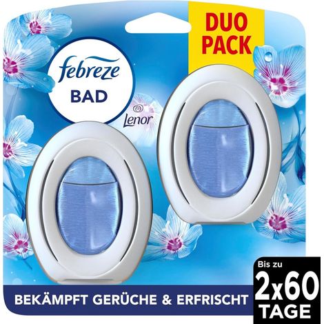 Febreze Bad Lufterfrischer Aprilfrisch Duo, 16ml Lufterfrischer