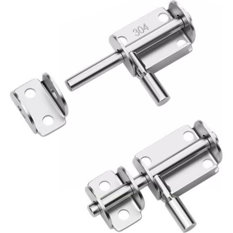 Boulon de sécurité en acier inoxydable 304 haute résistance pour porte extérieure intérieure et porte de rangement multifonction (1/5)