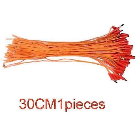 Système d'allumage électrique pour feux d'artifice (1 à 100 pièces) - Détonateur - Couleur : 1 pièce, 30 cm
