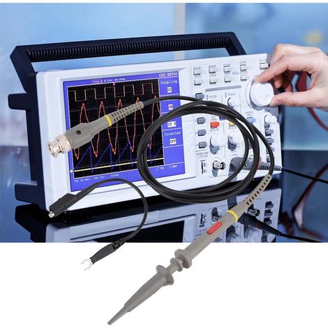 Kit de fils de test PVC 100MHz pour oscilloscope, accessoires de sonde, câbles de mesure professionnels (1/5)