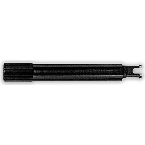 PIHER Steckachse, 19mm, schwarz