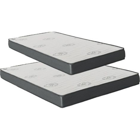 Matratze Pack 2 viskoelastisch 135x190x18/90x190x15
