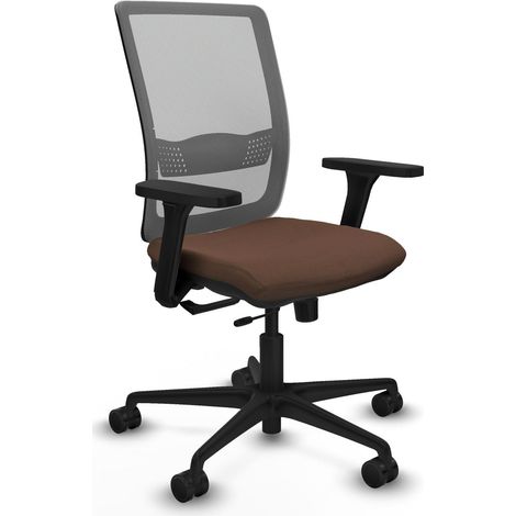 Silla de oficina piqueras y crespo Haches gris malla cómoda (1/2)