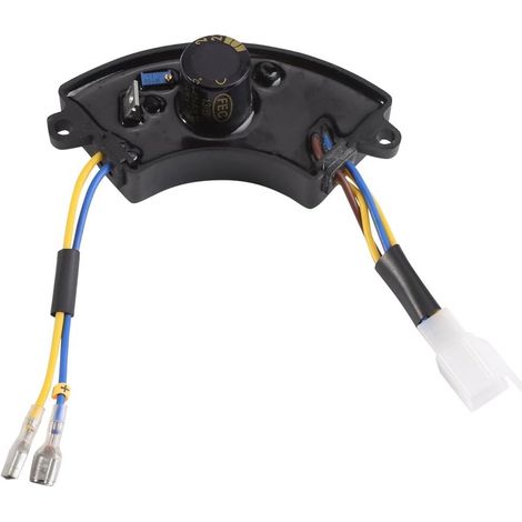 Régulateur de Tension Automatique 250V AVR pour Générateur électrique à Essence 2KW-3KW 168F Forme d'arc Redresseur de Régulateur de Tension Universel 220μF (1/5)