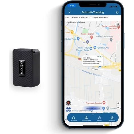 TKSTAR Traceur GPS pour Enfants TK913 1500 mAh Véhicule Aimant Tracker Bagage Localisateur GPS Portefeuille (1/4)