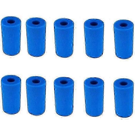 Éponges filtrantes en mousse pour filtre de piscine Intex type A, 10 pièces, lavables et réutilisables-AquaForge (1/5)