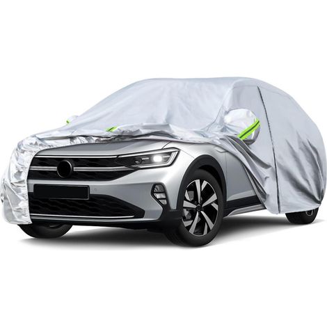 Bâche auto imperméable pour VW Taigo 2020-2024, protection toutes saisons avec fermeture éclair (1/5)