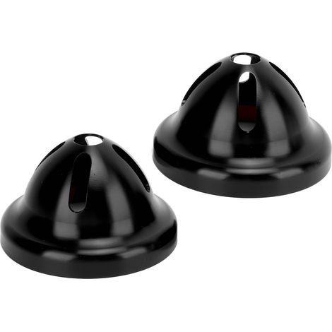Clignotant Moto 2 Pièces Cache Protection Anti-Rouille Noir Remplacement Bonneville T100 2002-2014 (1/5)