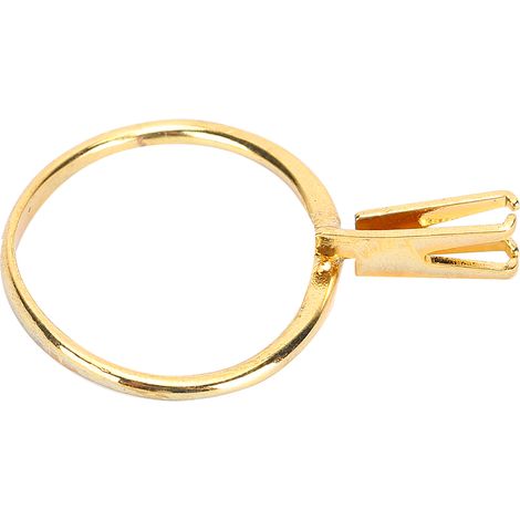 Professioneller Edelsteinhalter mit Diamantschliff für Schmuckpräsentation - Edelsteinständer (Gelb, Lang) (1/5)