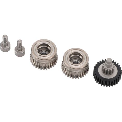 Jeffergarden Engrenage d'extrudeuse en acier trempé plaqué Ni, entraînement à Filament entièrement métallique pour accessoires d'imprimante 3D K1C K1 Maximum-DOU