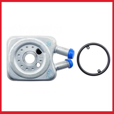 Ölkühler 078117021A - Kompatibel mit Audi, VW, Passat, Beetle, Golf (1/4)