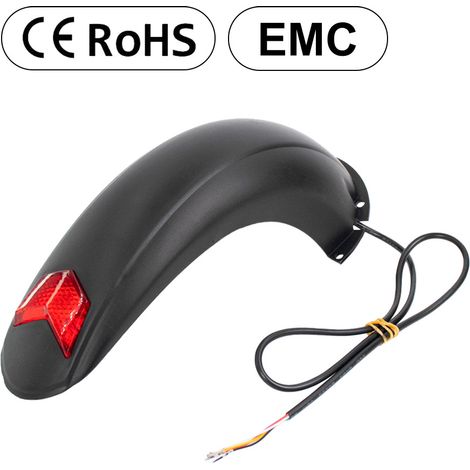 Passend für 10-Zoll Kugoo M4 Elektroroller-Schutzbleche mit Rücklichtern und hinteren Schutzblechen.