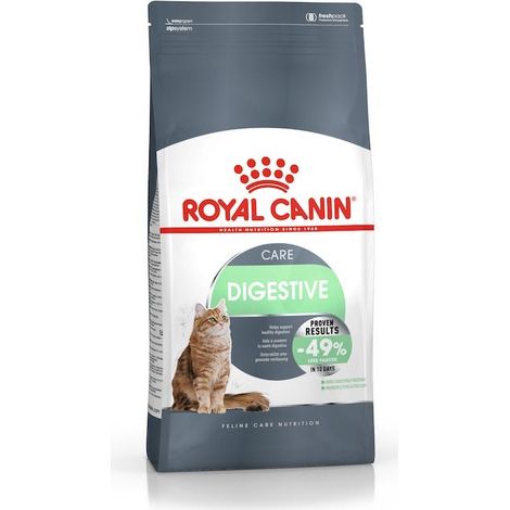 Croquettes Royal Canin Digestive Care pour chat, saveur Poisson, Volaille, Riz, Légumes, 0,4 kg