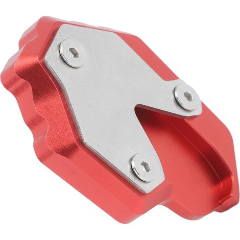 Plaque d'extension de béquille latérale en aluminium CNC, support de pied de rechange pour Forza 350 NSS350 2020-2022, rouge (1/5)
