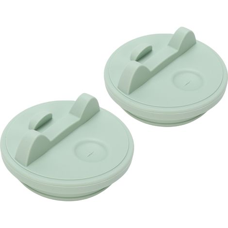 Couvercles de tasse de remplacement adaptés aux tasses Stanley de 40oz, couvercles anti-fuite et anti-poussière, accessoires lavables et réutilisables, 2 pièces (1/5)