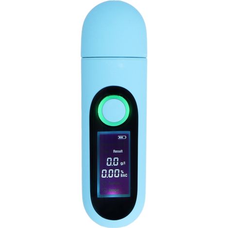 Éthylotest professionnel portable numérique sans contact, analyseur de conduite sensible (1/5)