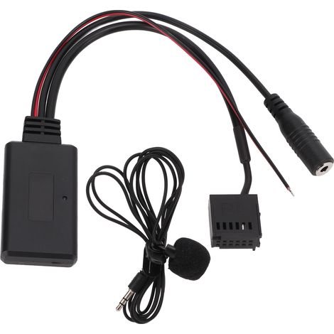 Kit Main Bluetooth 6000CD Adaptateur Audio Aux avec Microphone Mains Libres pour Ford Focus Mondeo Fiesta Fusion Transit (1/5)