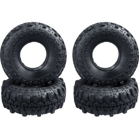 Llantas Beadlock, caucho duradero, fácil instalación, 1,9 pulgadas, 4 piezas (1/2)